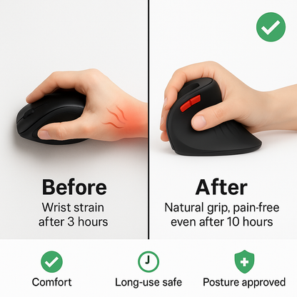 Ventra™ ComfortGlide Ergonomic Mouse