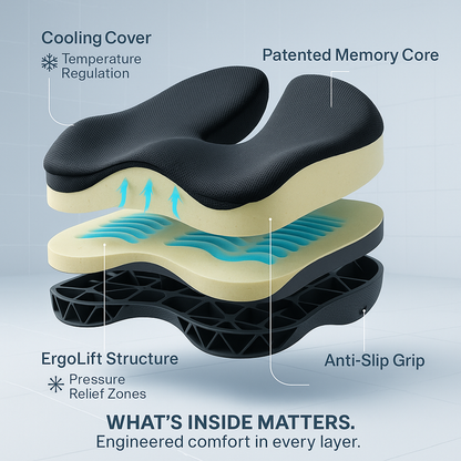 Ventra™ Premium Ergonomic Memory Seat