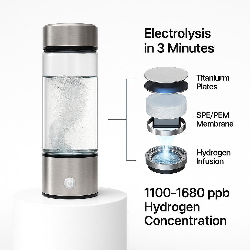 LifeStream™ - Portable Hydrogen Therapy Device