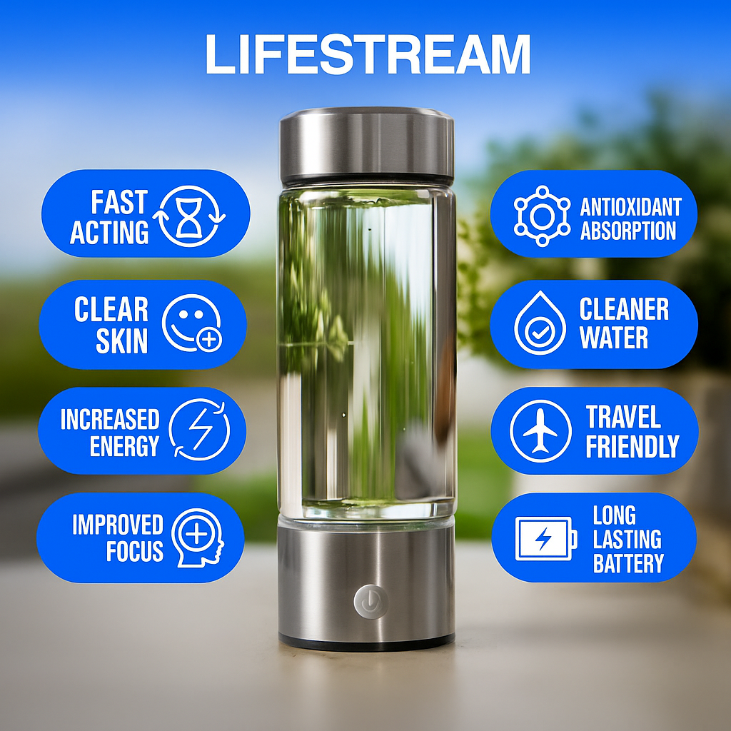 LifeStream™ - Portable Hydrogen Therapy Device