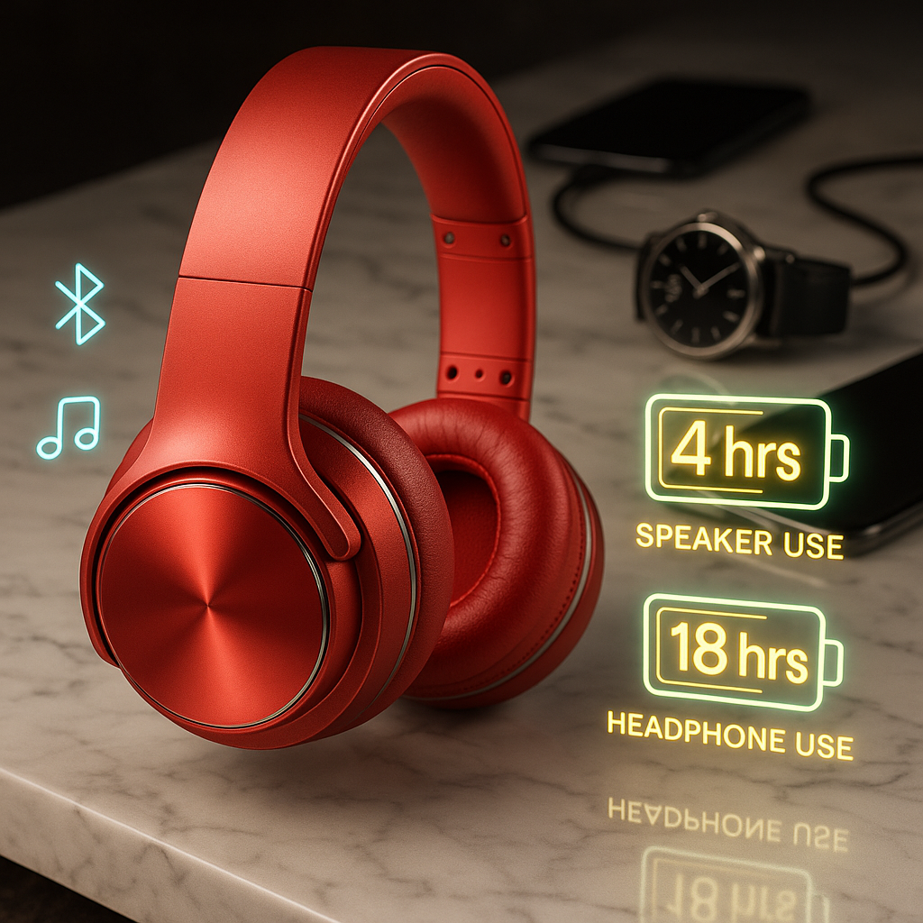 SonicFlip™ - Flip-to-Speaker Headphones