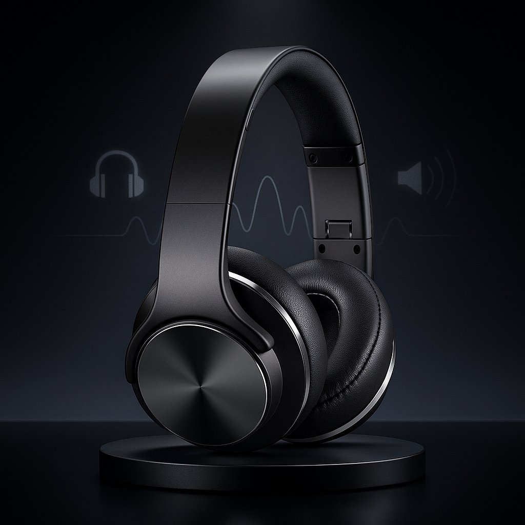SonicFlip™ - Flip-to-Speaker Headphones