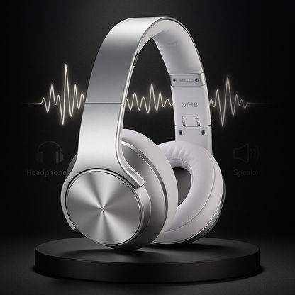 SonicFlip™ - Flip-to-Speaker Headphones