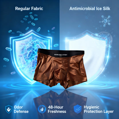 Premium Antimicrobial Silk Boxers