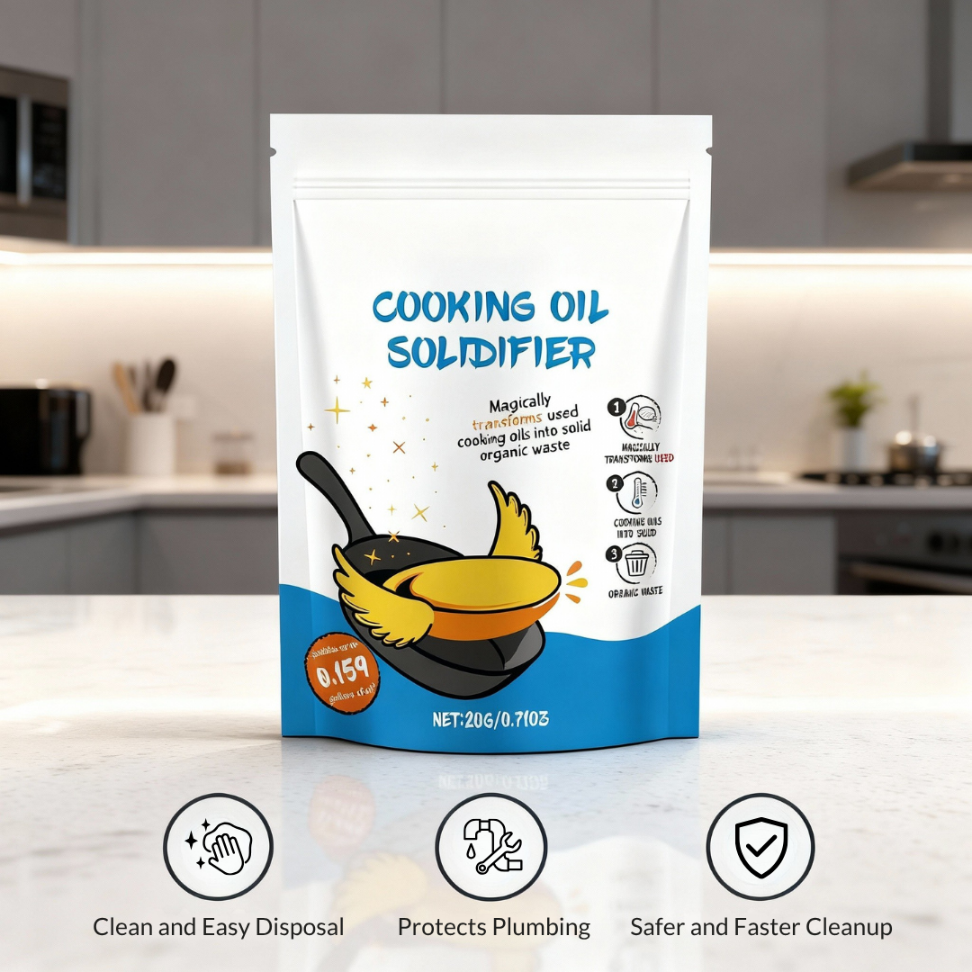 The First Super Fry Cooking Oil Solidifier