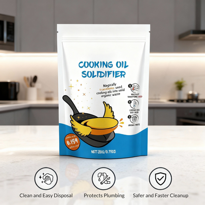 The First Super Fry Cooking Oil Solidifier