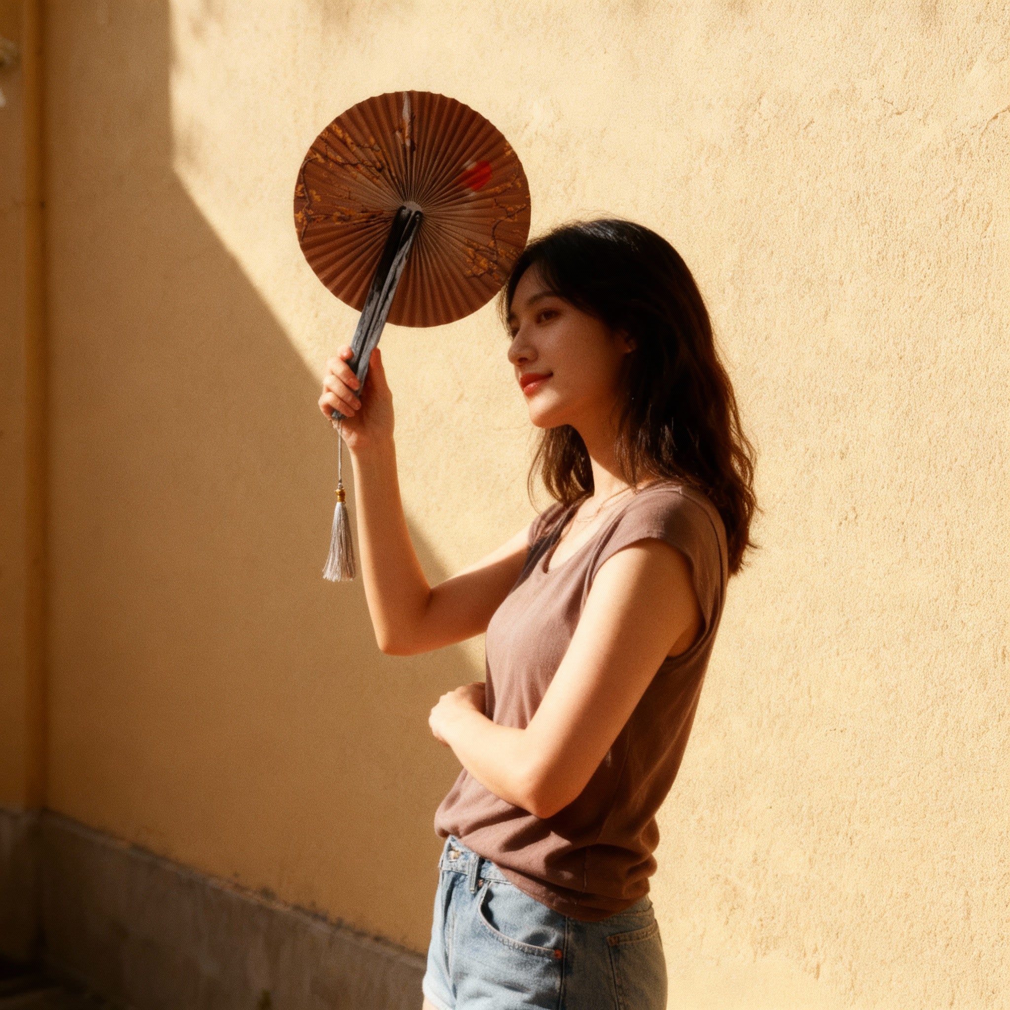 Thousands Are Switching from Plastic Fans & Electric Coolers to the Handmade Vintage Paper Fan