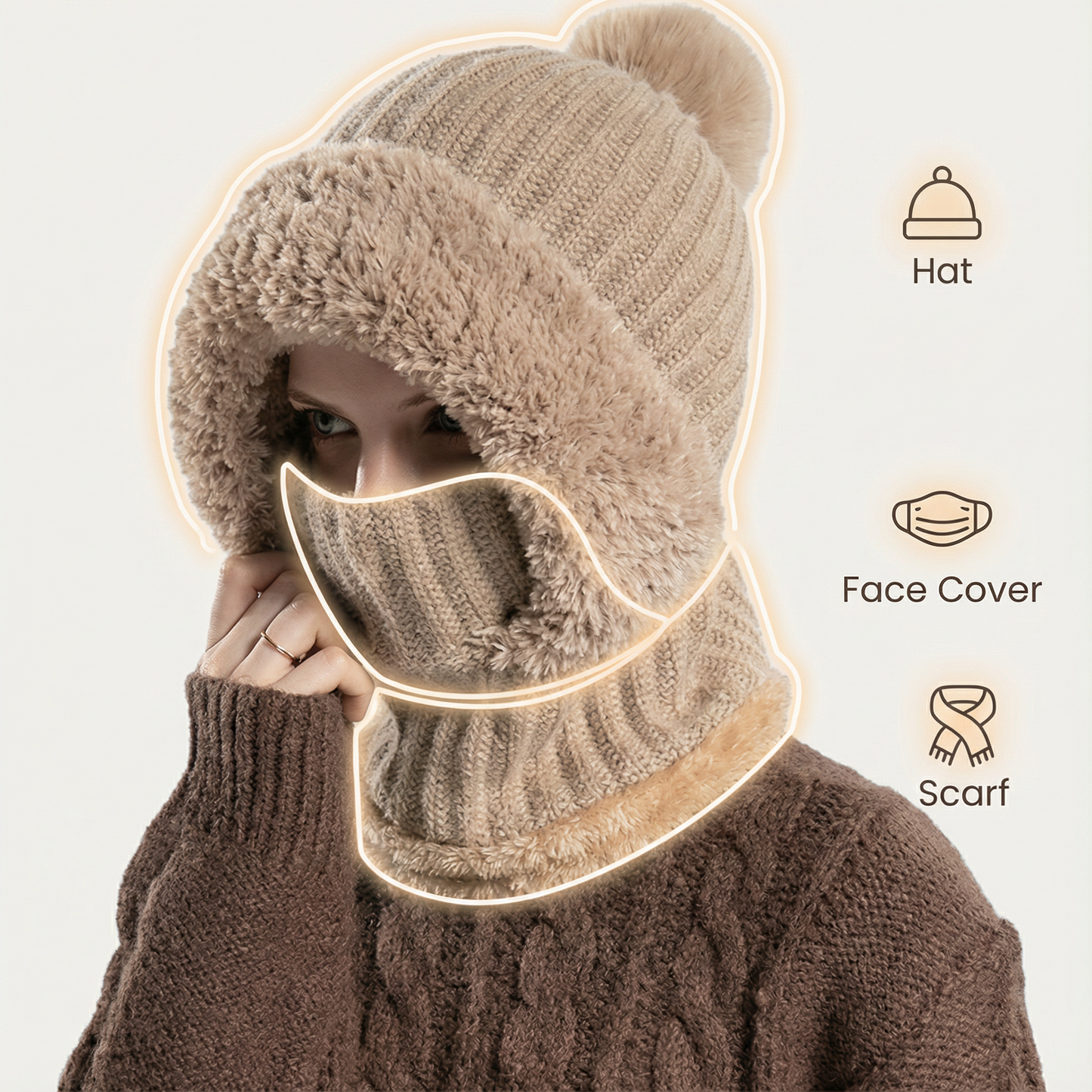 The 4-in-1 Knitted Scarf