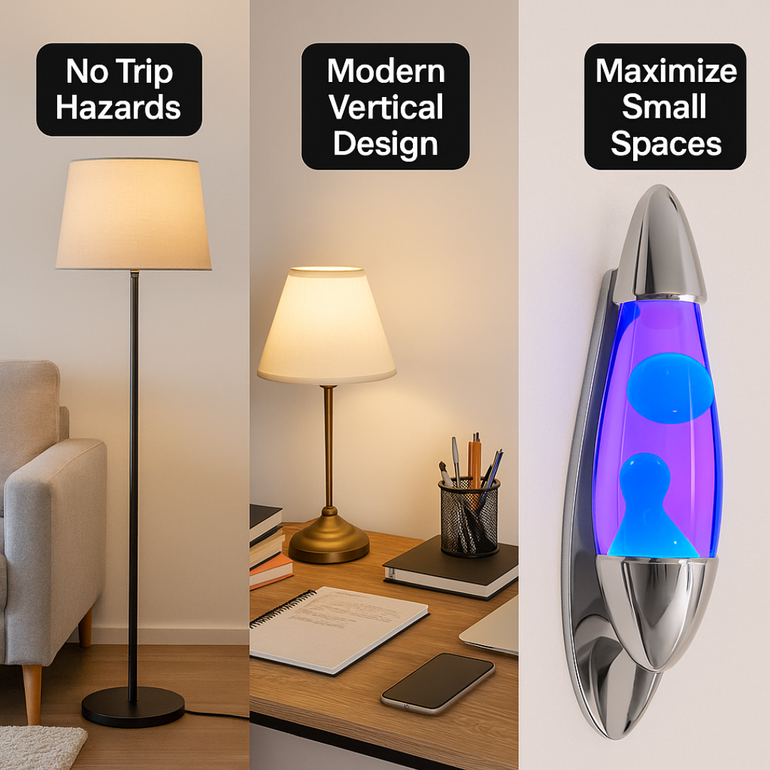 Ventra™ Wall Mounted Lava Lamp