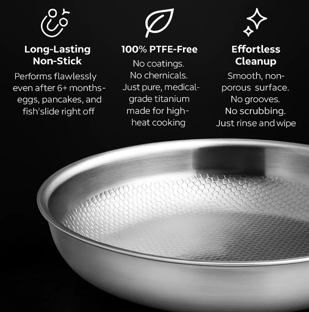 Ventra™ Pure Titanium Hammered Pan