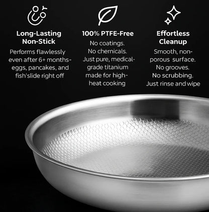 Ventra™ Pure Titanium Hammered Pan