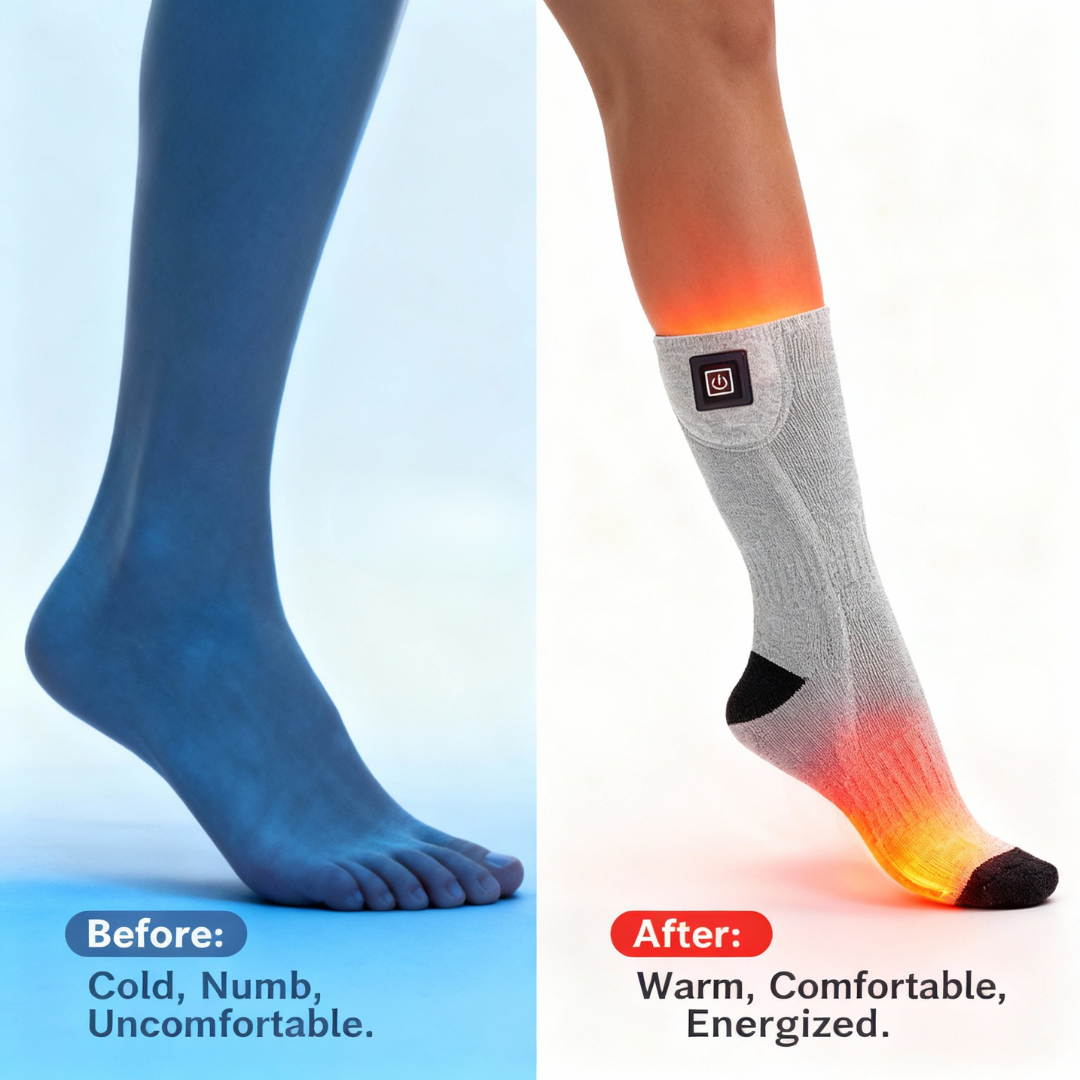 Ventra™ Premium Electric Socks Warmer (3 Warm Levels)