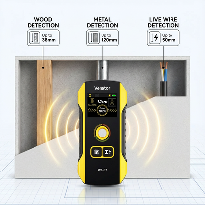 Ventra™ 6 in 1 Stud Finder Wall Scanner