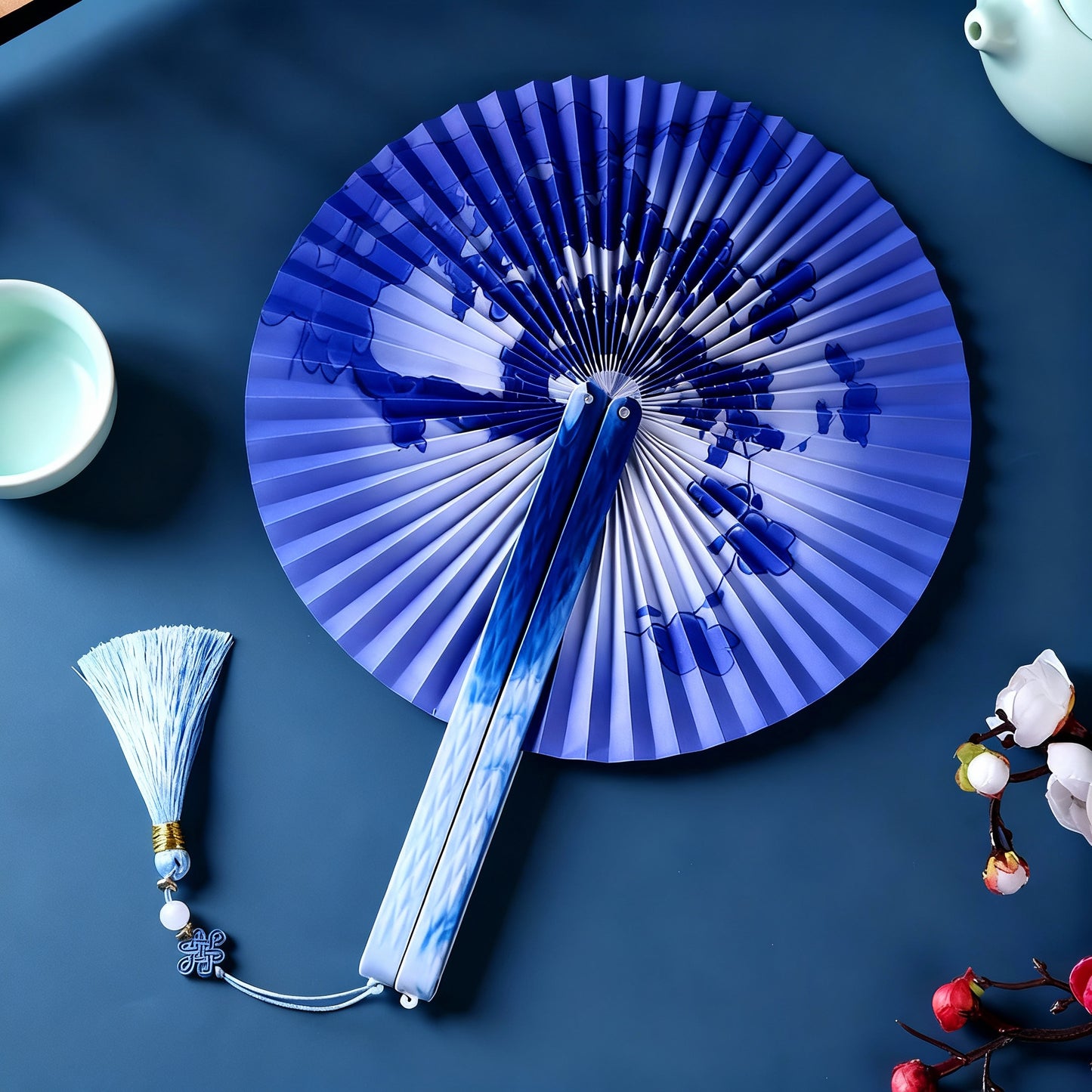 Handmade Vintage Paper Fan
