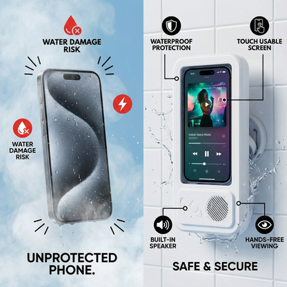 ShowerView - Waterproof Speaker Case