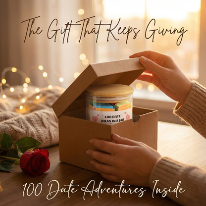 The Date Night Jar - 100 Color-Coded Ideas