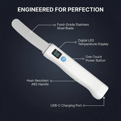 Premium Heated Butter Knife