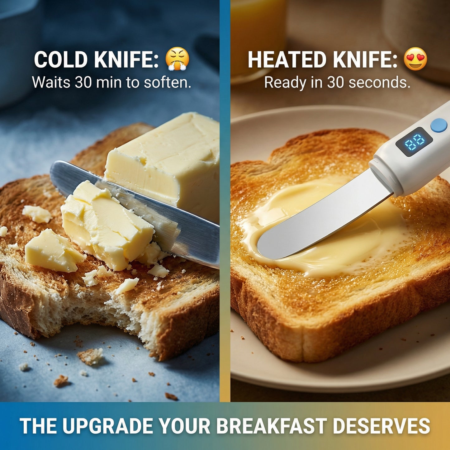 Premium Heated Butter Knife