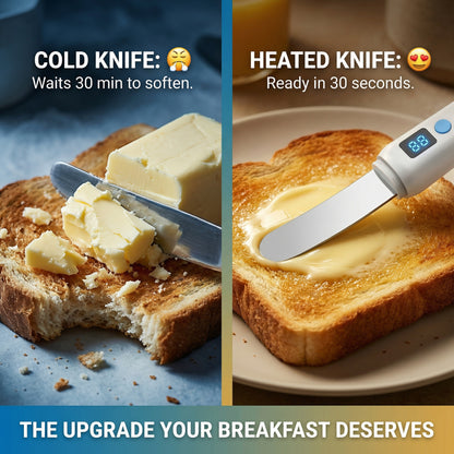 Premium Heated Butter Knife