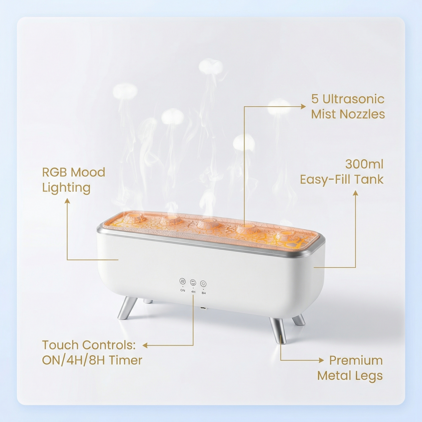 Ventra™ Spa-Grade Jellyfish Humidifier