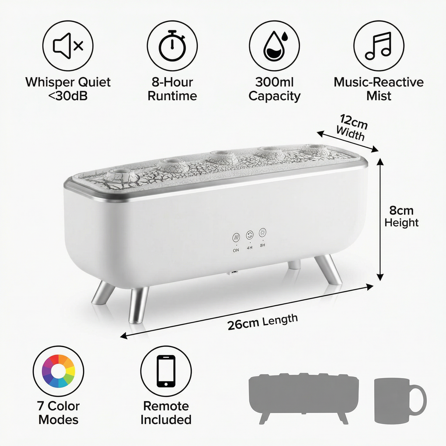 Ventra™ Spa-Grade Jellyfish Humidifier