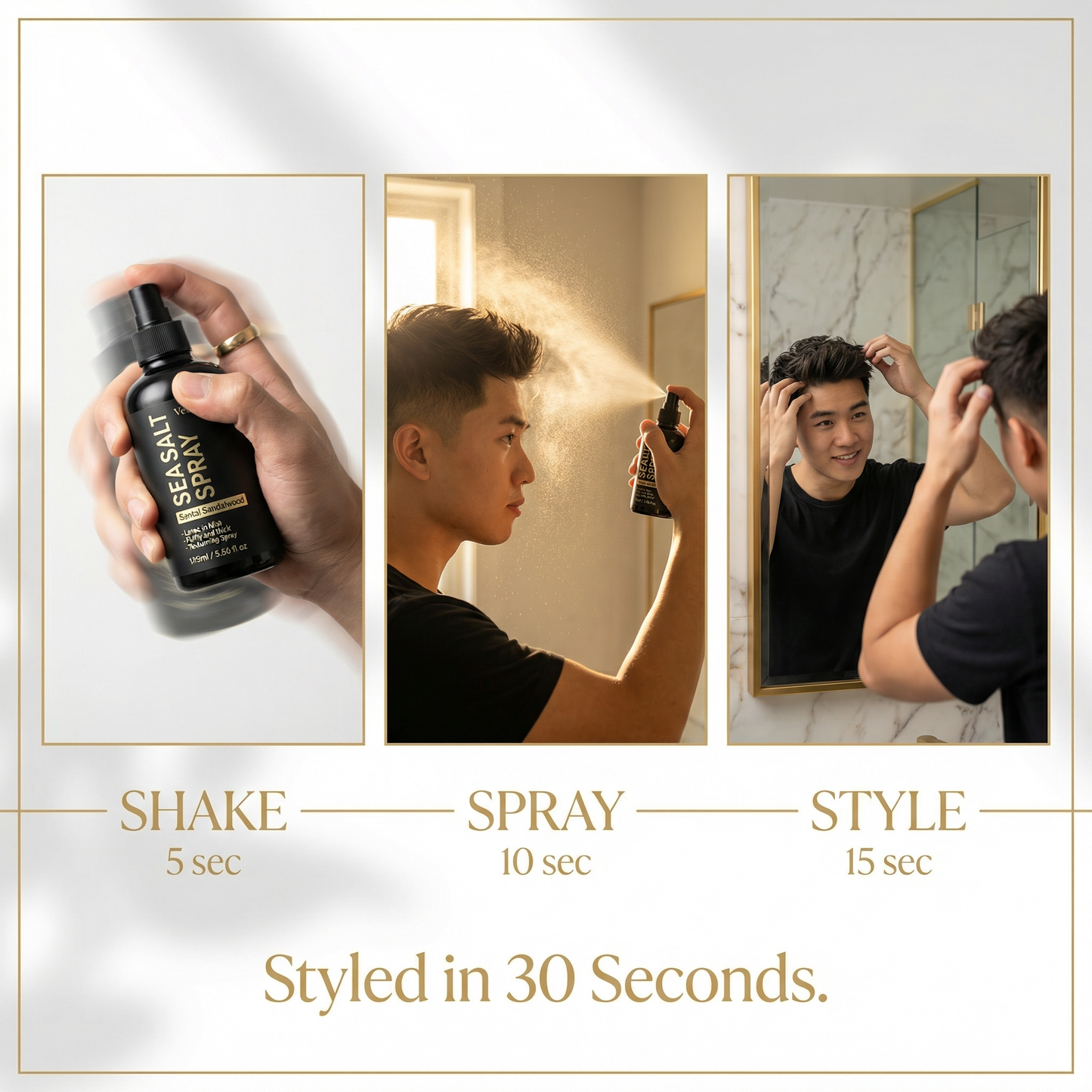 Ventra™ Sea Salt Hair Texturizing Spray For Men