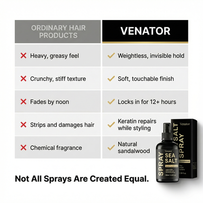 Ventra™ Sea Salt Hair Texturizing Spray For Men