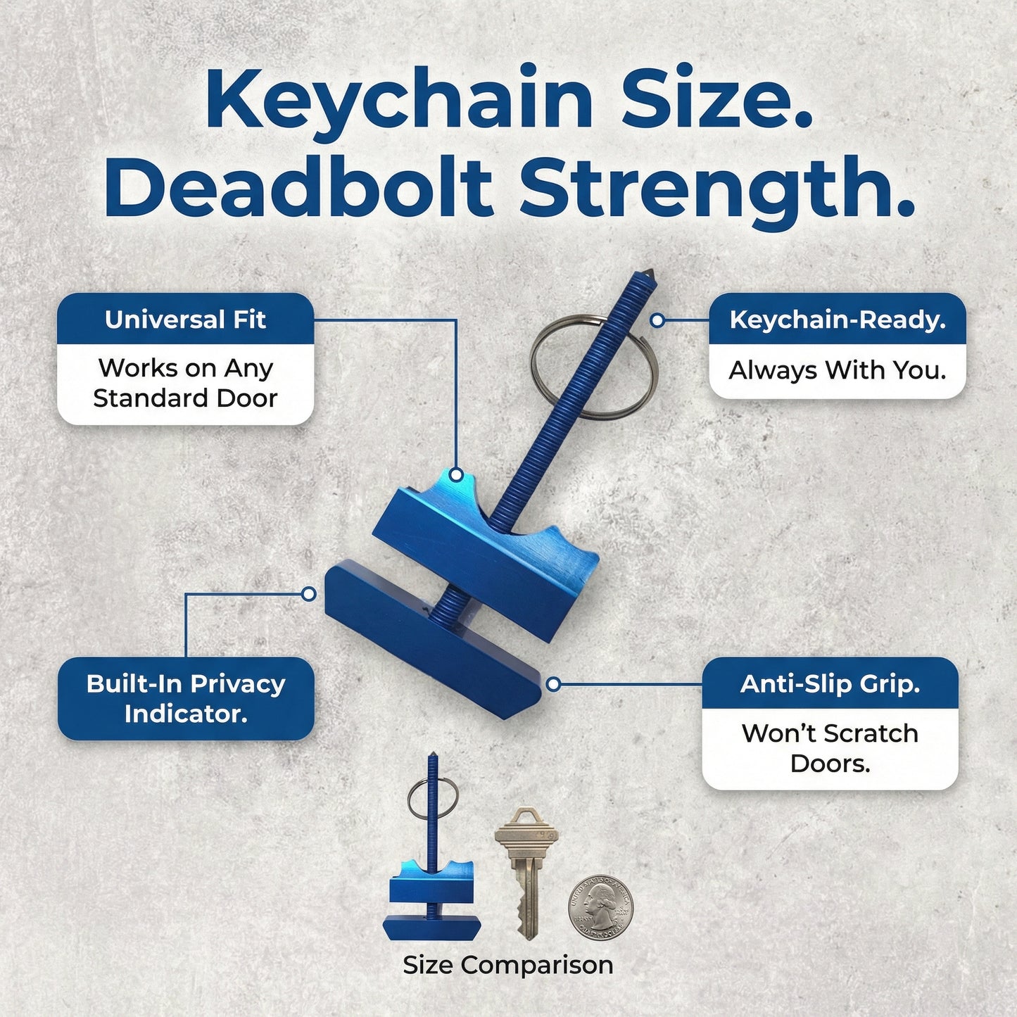 The Smart Safety Keychain Lock