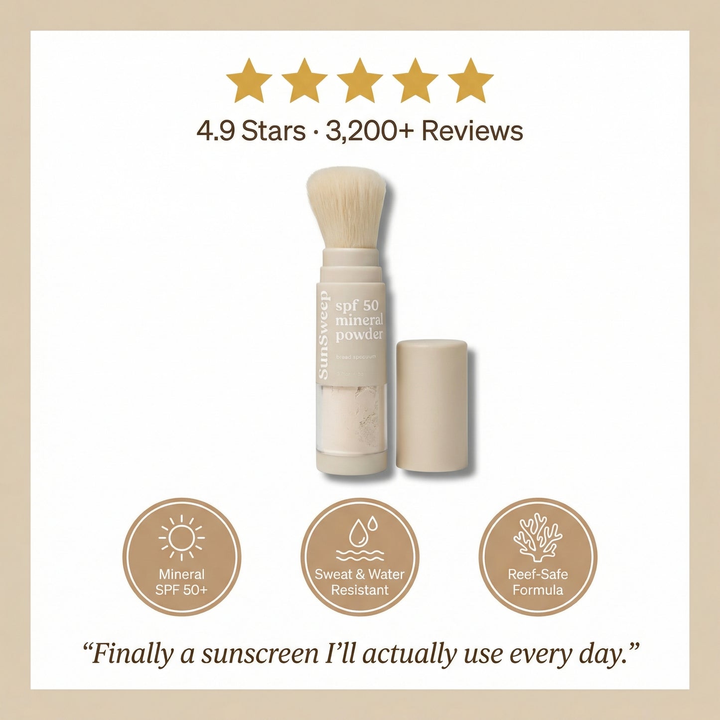 SunSweep SPF 50+