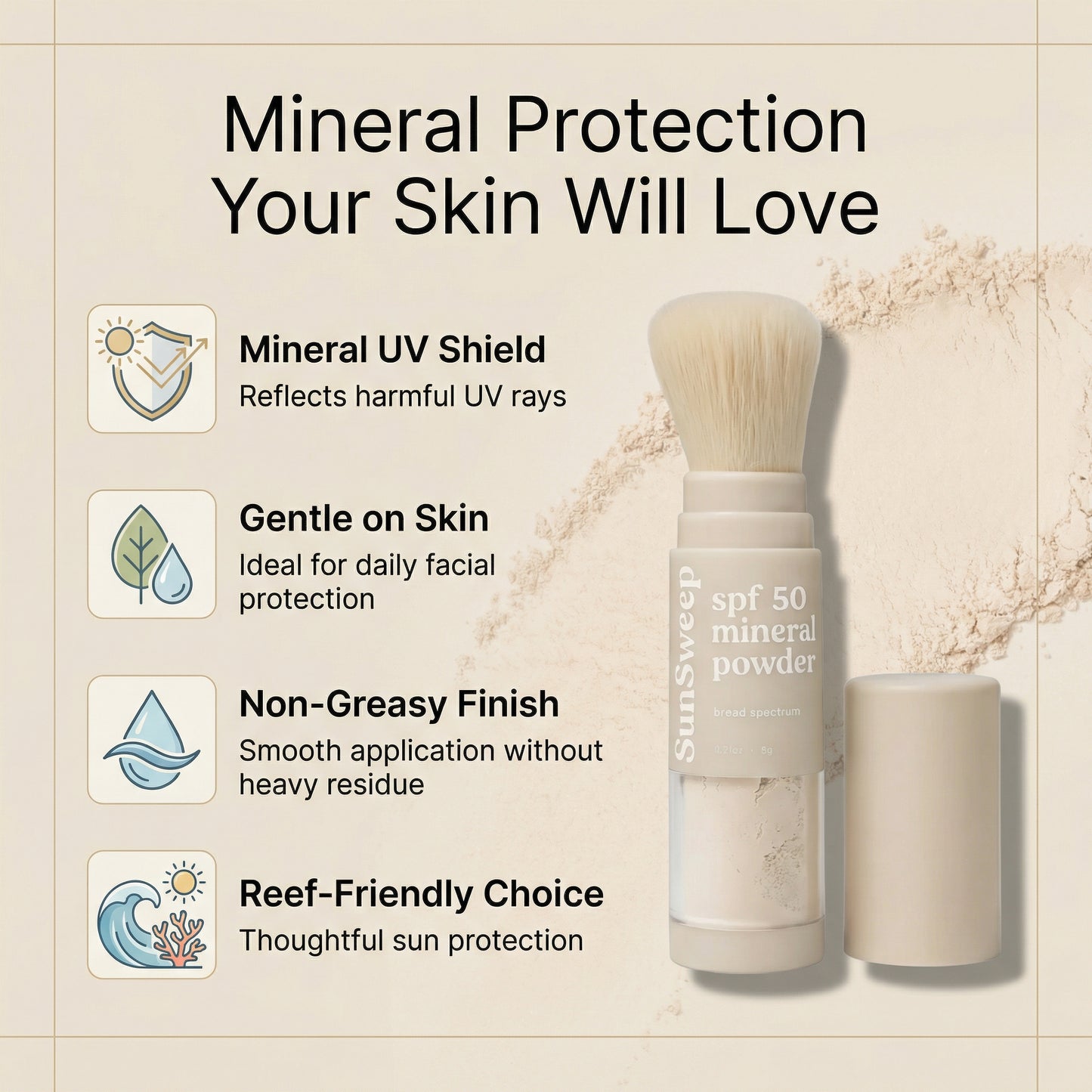SunSweep SPF 50+
