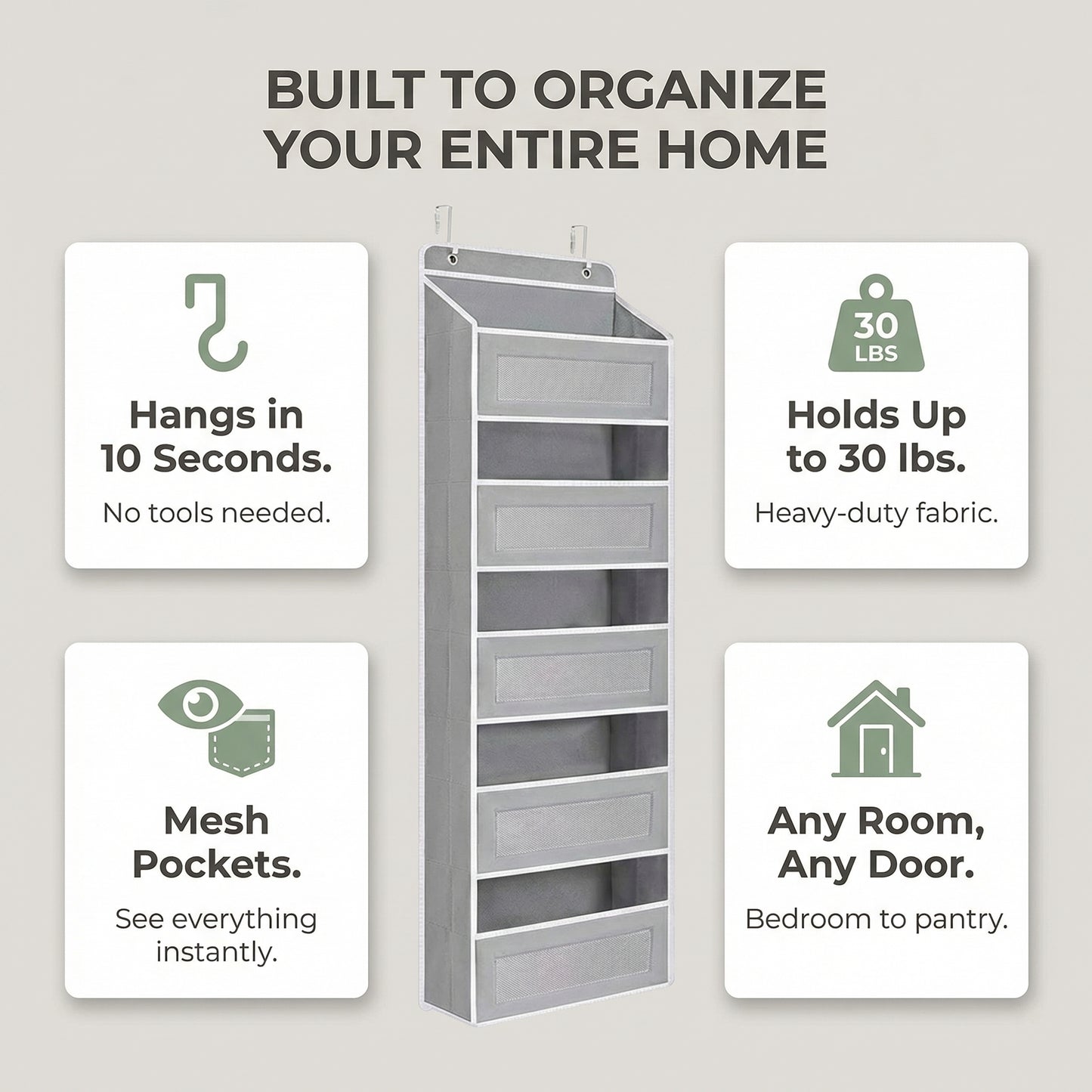 Ventra's One-Size Fits All Close Organizer