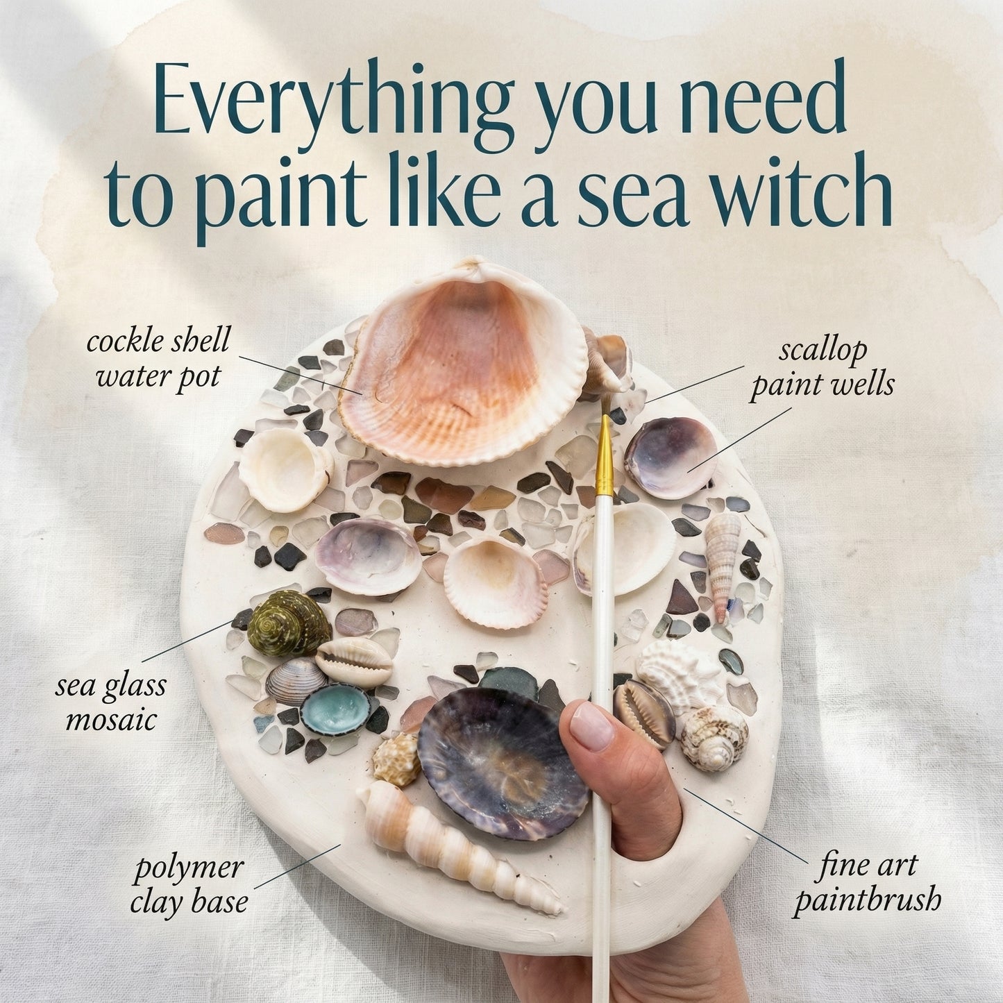 Handmade Ocean Palette