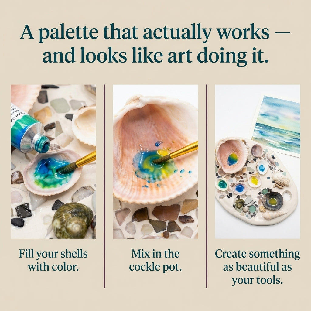 Handmade Ocean Palette