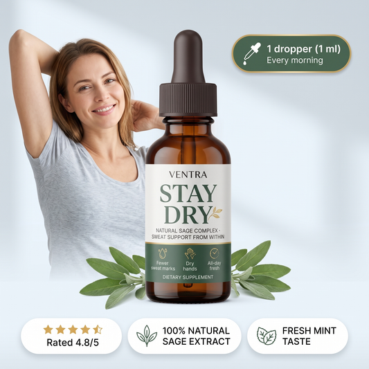 Stay Dry - Anti-SweatSage & Salvia Drops