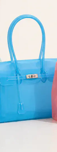 Japan Viral Jelly Birkin - Sky Blue
