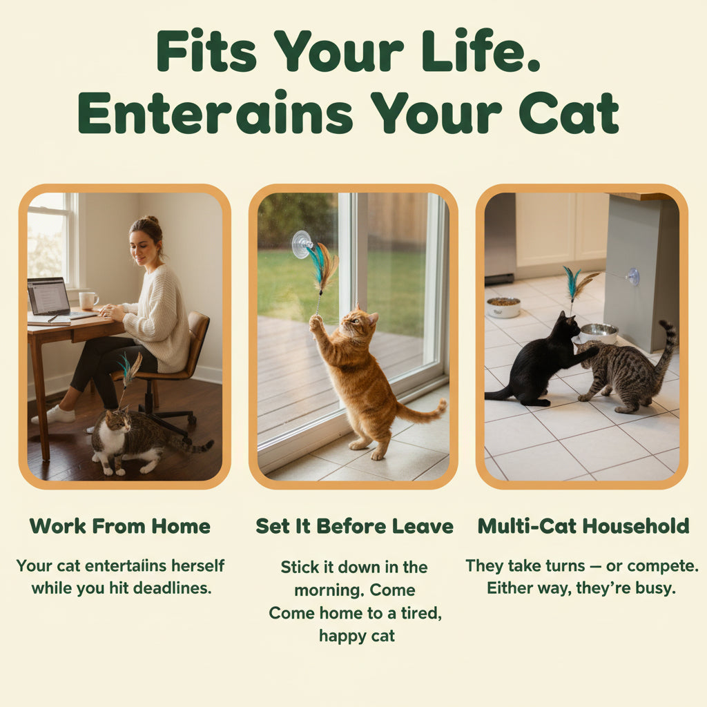 Cat Interactive Bird Toy