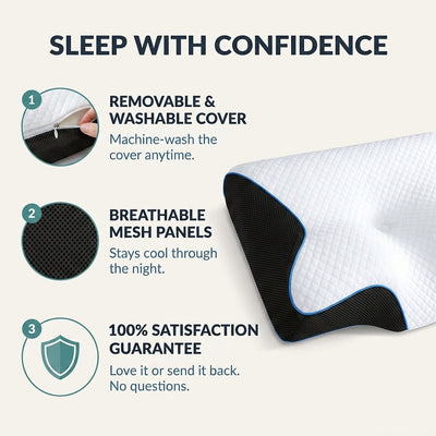 Butterfly Memory Foam Neck Pillow