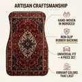 Hand-made Moroccan Vintage Car Floor Mats