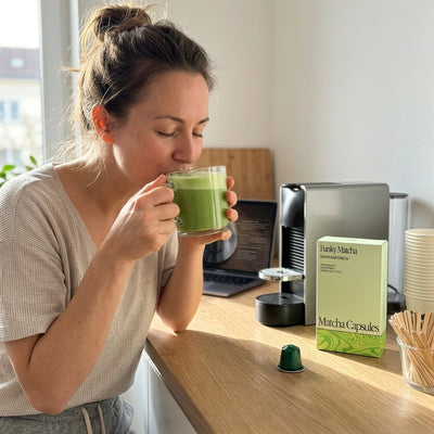 Ceremonial Grade Matcha Pods – Nespresso® Compatible