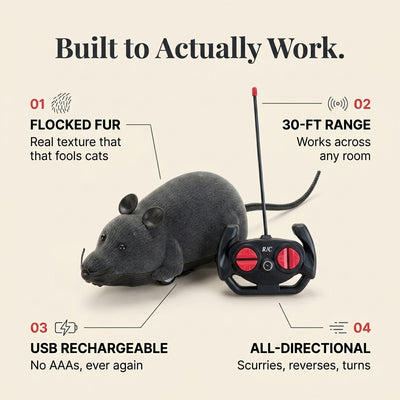 Remote Control Robot Mouse