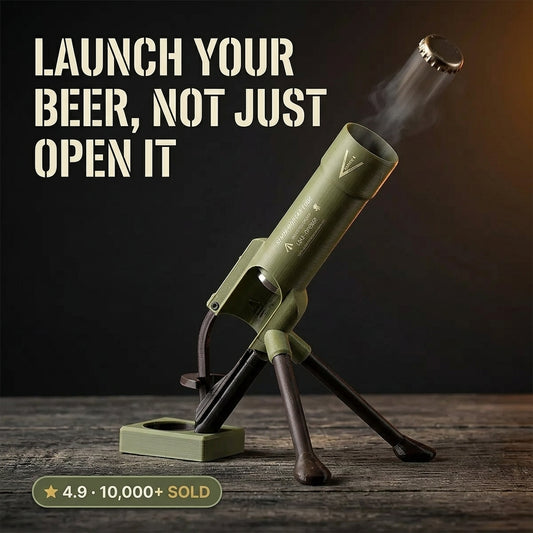 Beer Bottle Cap Launcher