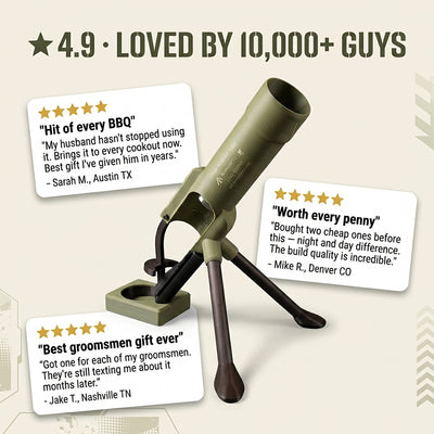 Beer Bottle Cap Launcher