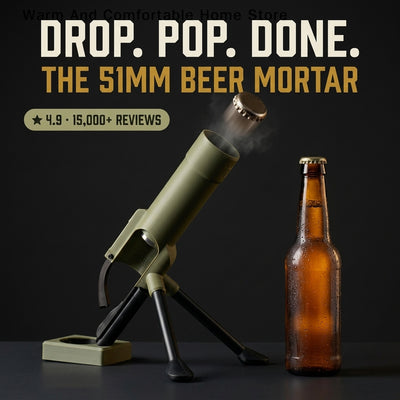 Mortar Beer Bottle Opener