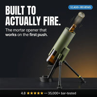 Mortar Style Beer Bottle Opener