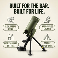 Mortar Style Beer Bottle Opener