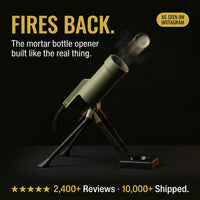 Mortar Style Beer Bottle Opener