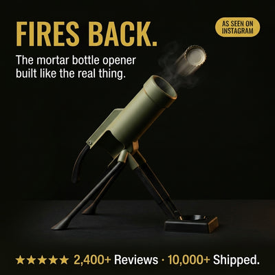 Mortar Style Beer Bottle Opener
