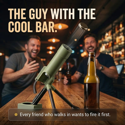 Mortar Style Beer Bottle Opener