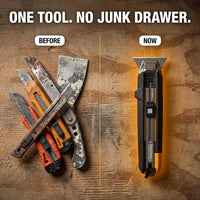 TOUGHBUILT 2-in-1 Scraper Utility Knife