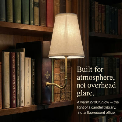 Luxurious Vintage Library Lamp